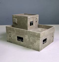 Large Concrete Building (painted)